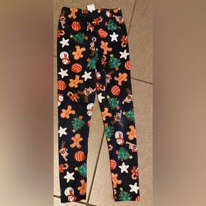 Kids' Christmas Print Leggings -